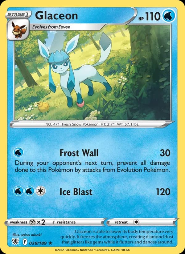 Glaceon 038/189, Astral Radiance