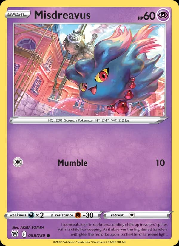 Misdreavus 058/189, Astral Radiance