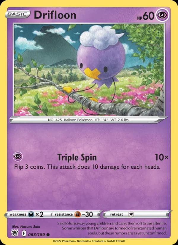 Drifloon 063/189, Astral Radiance