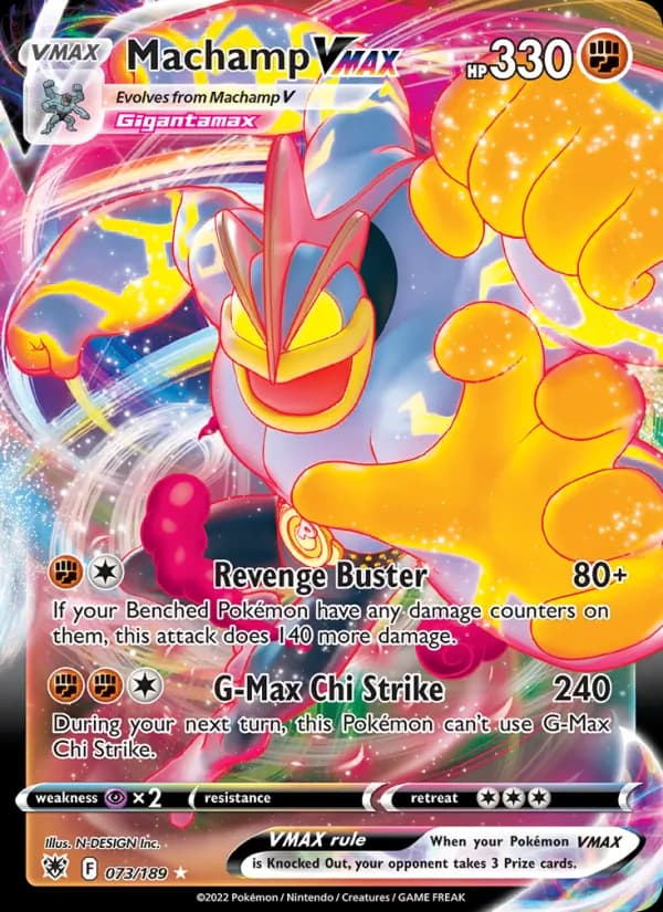 Machamp VMAX 073/189, Astral Radiance