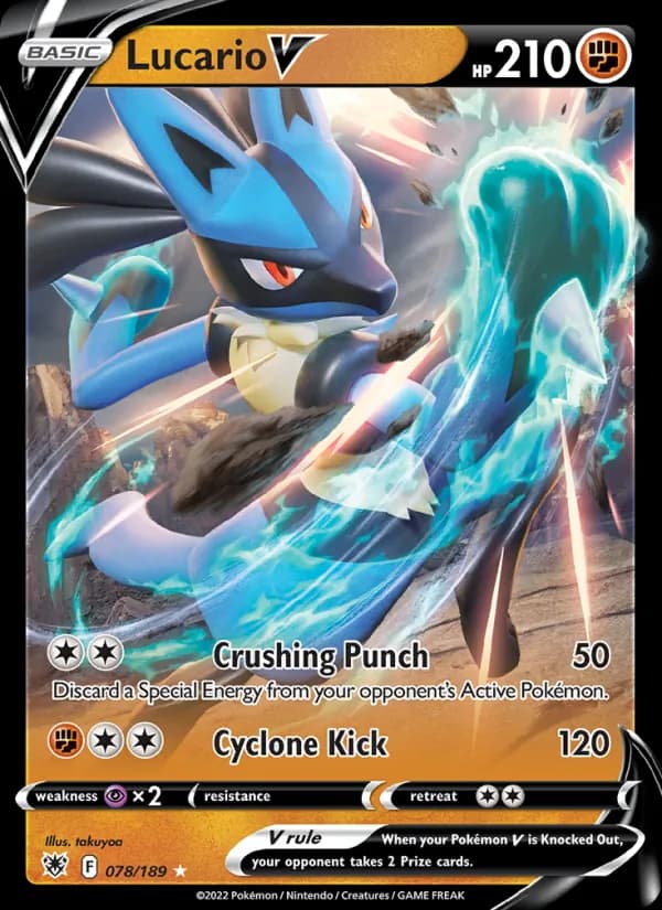 Lucario V 078/189, Astral Radiance