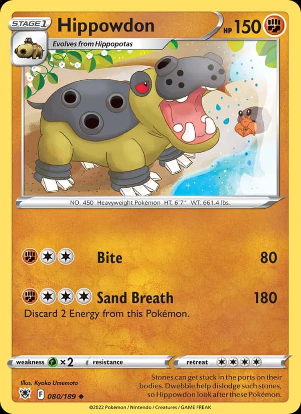 Hippowdon 080/189, Astral Radiance