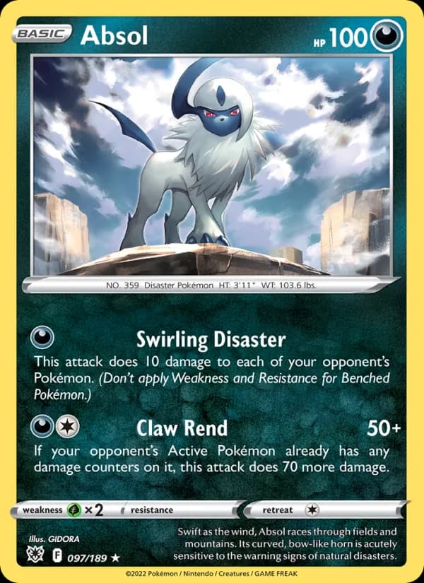Absol 097/189, Astral Radiance