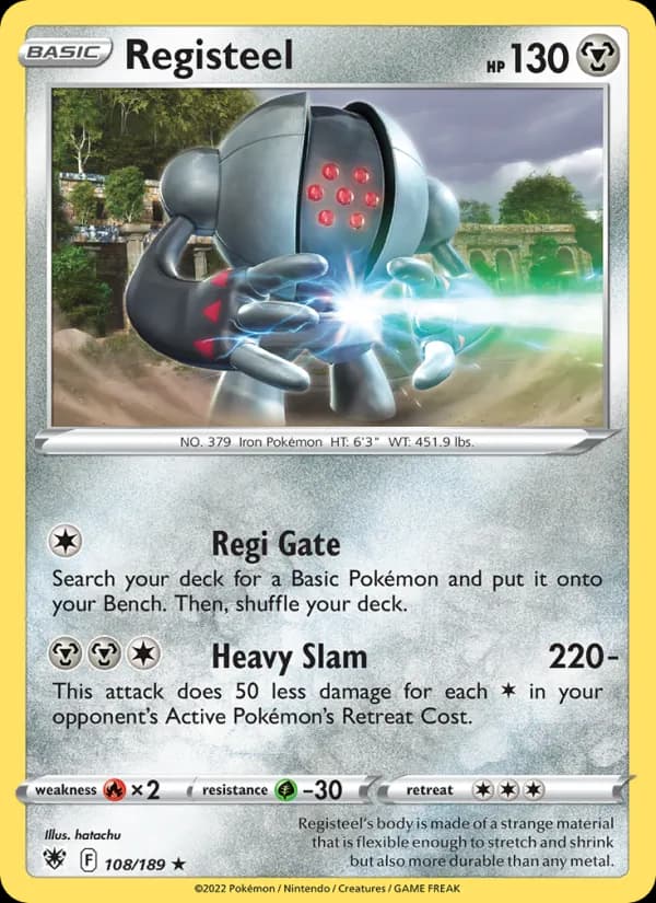 Registeel 108/189, Astral Radiance