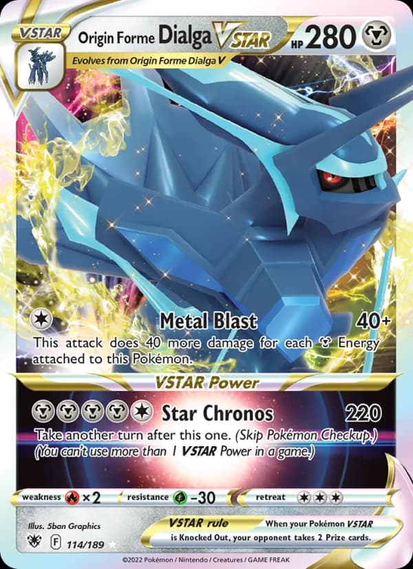 Origin Forme Dialga VSTAR 114/189, Astral Radiance