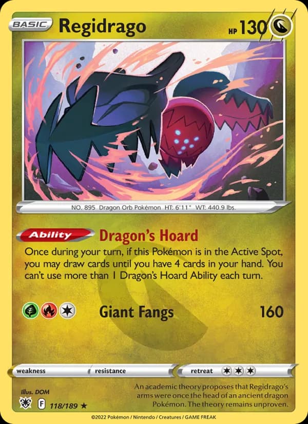 Regidrago 118/189, Astral Radiance
