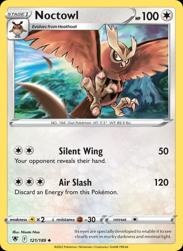 Noctowl 121/189, Astral Radiance
