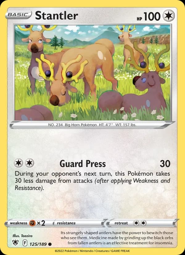 Stantler 125/189, Astral Radiance