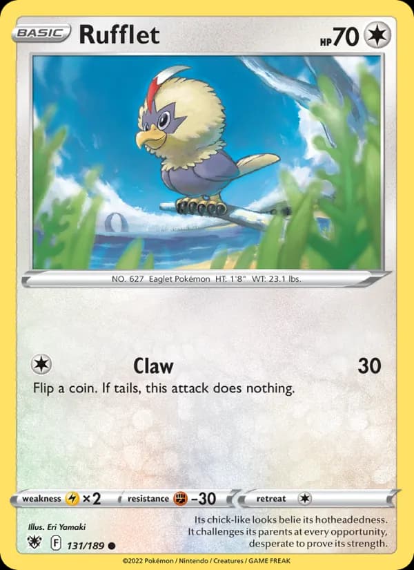 Rufflet 131/189, Astral Radiance