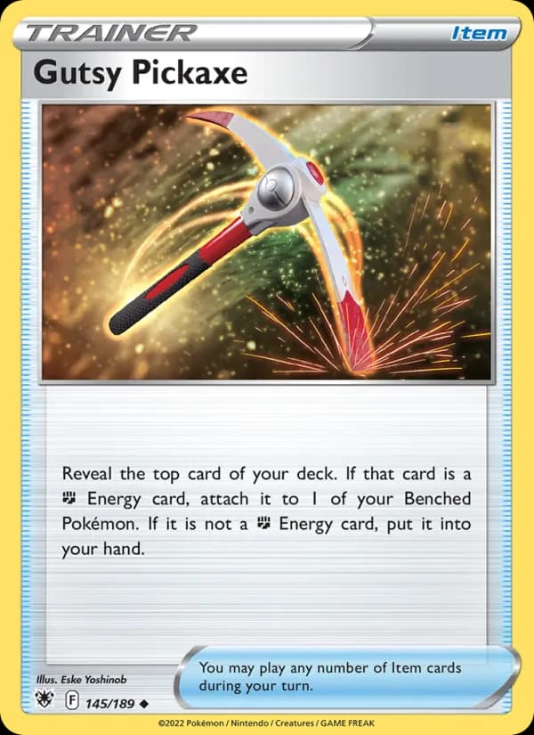 Gutsy Pickaxe 145/189, Astral Radiance