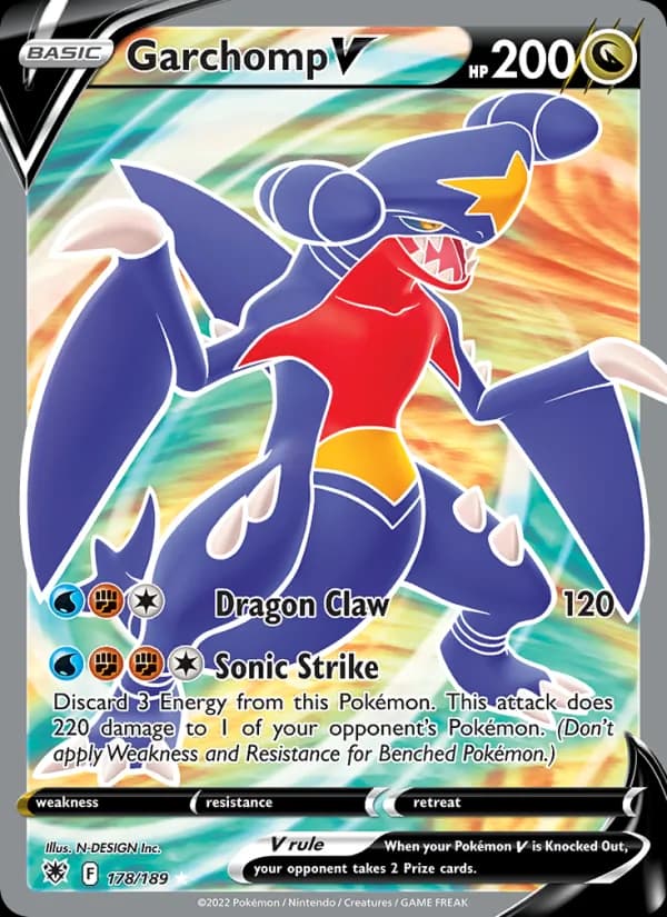 Garchomp V 178/189, Astral Radiance