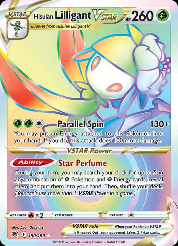 Hisuian Lilligant VSTAR 190/189, Astral Radiance