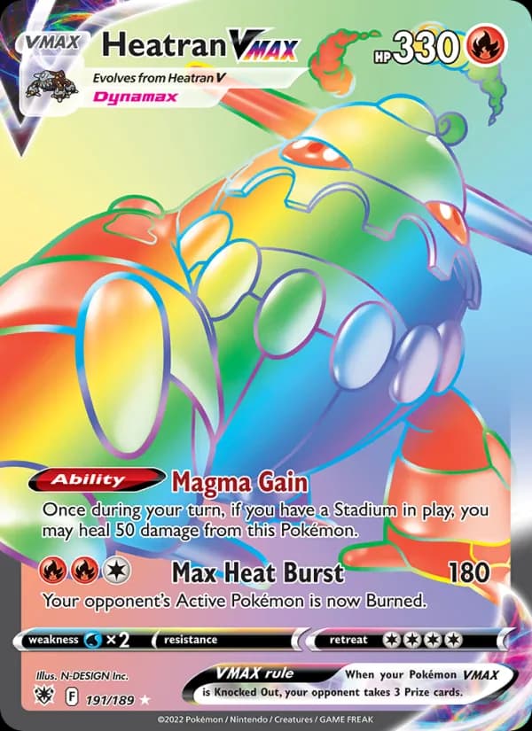 Heatran VMAX 191/189, Astral Radiance