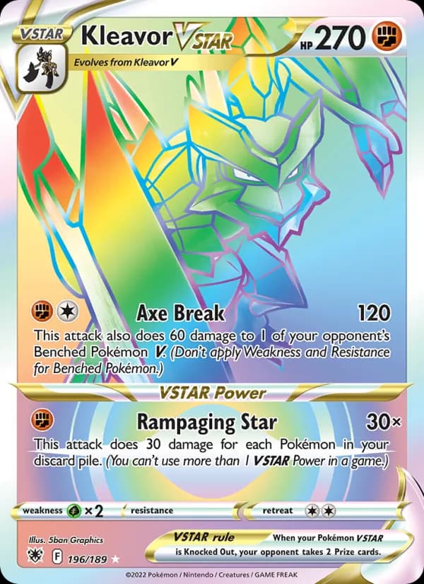 Kleavor VSTAR 196/189, Astral Radiance