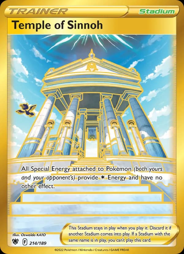 Temple of Sinnoh 214/189, Astral Radiance