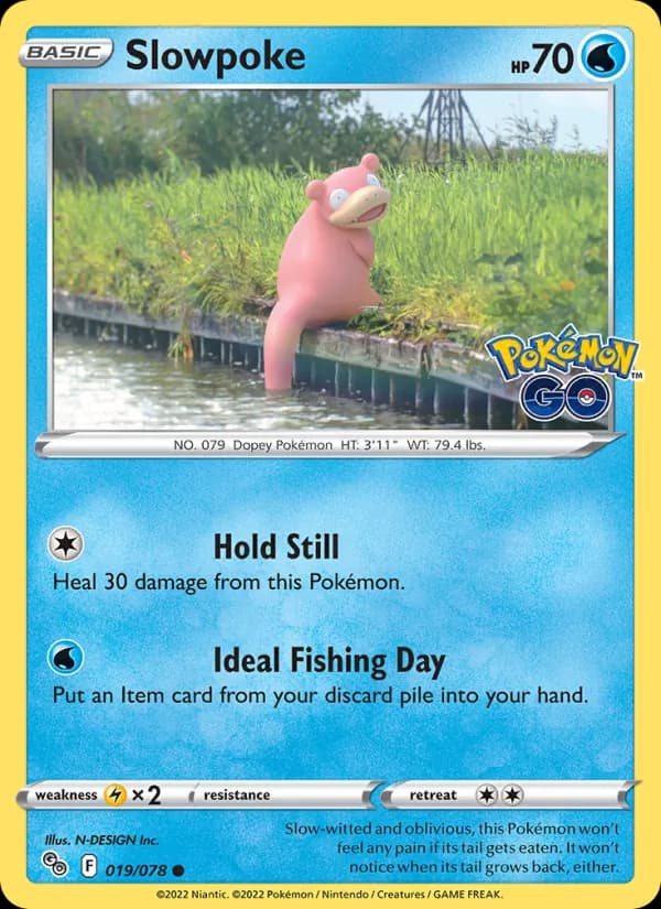 Slowpoke 019/78, Pokémon GO