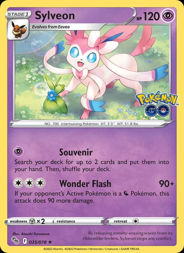 Sylveon 035/78, Pokémon GO
