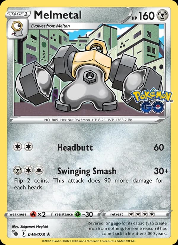 Melmetal 046/78, Pokémon GO