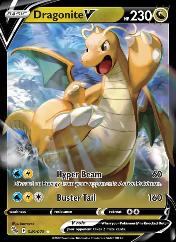 Dragonite V 049/78, Pokémon GO