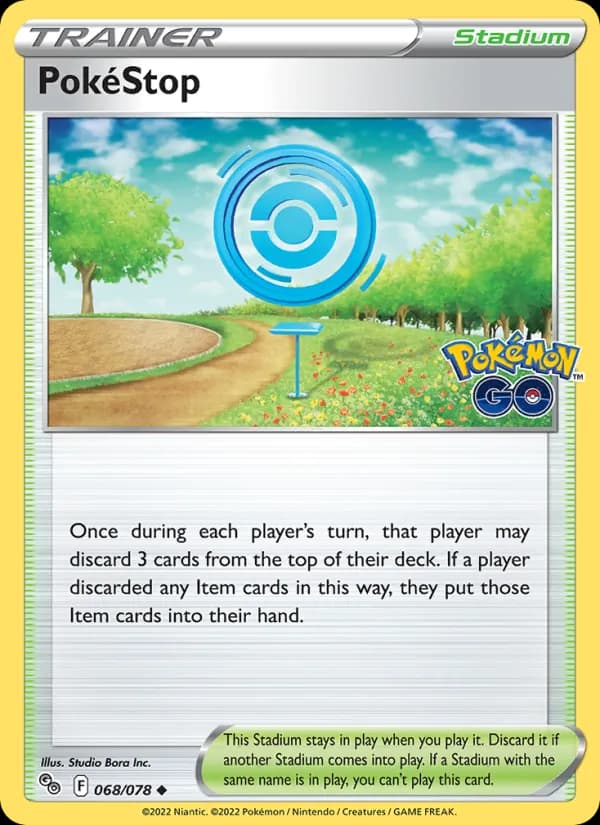 PokéStop 068/78, Pokémon GO