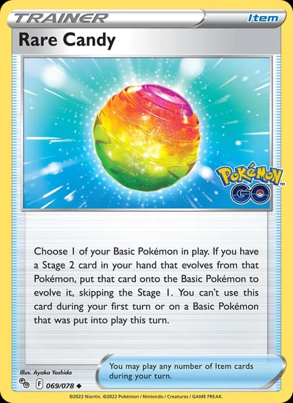 Rare Candy 069/78, Pokémon GO