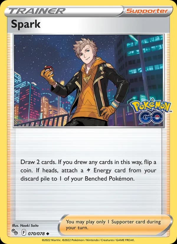Spark 070/78, Pokémon GO
