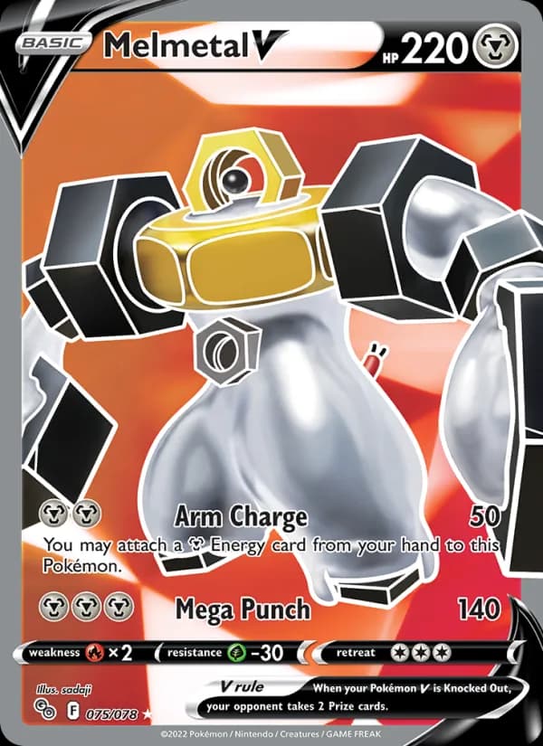 Melmetal V 075/78, Pokémon GO