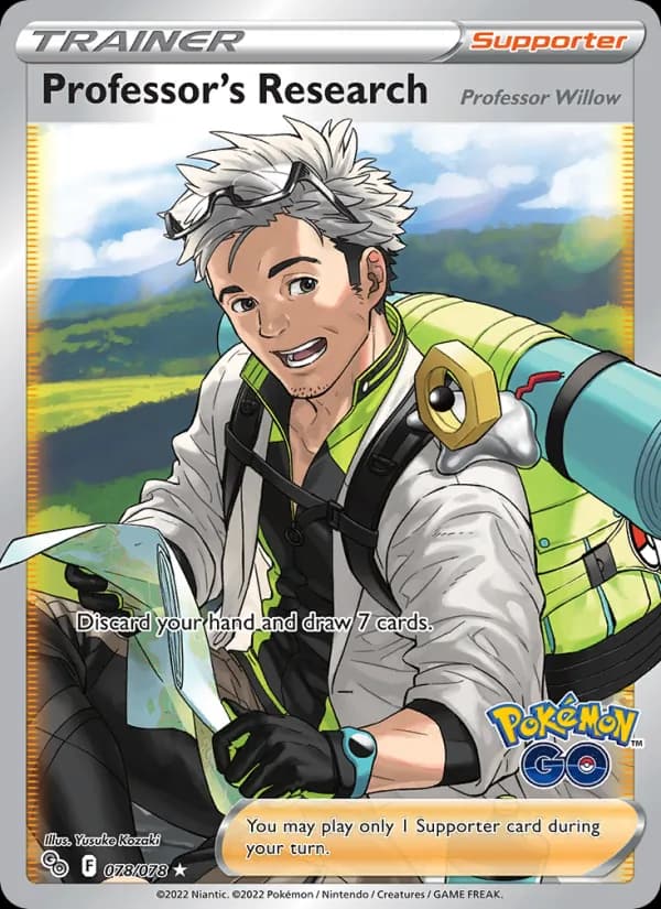 Professor's Research 078/78, Pokémon GO