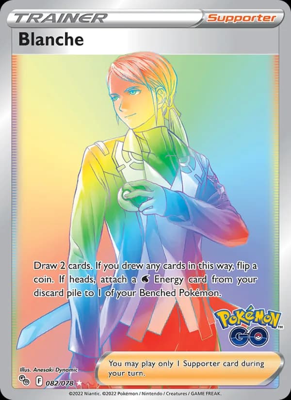 Blanche 082/78, Pokémon GO