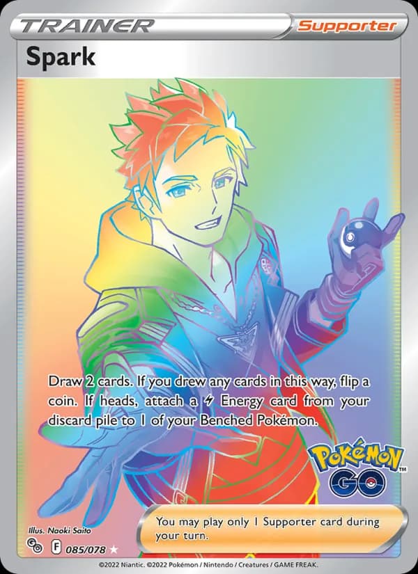 Spark 085/78, Pokémon GO