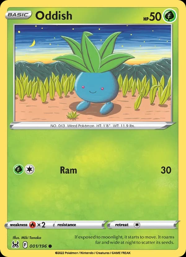 Oddish 001/196, Lost Origin
