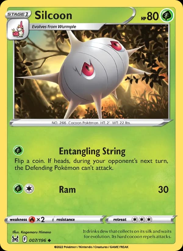 Silcoon 007/196, Lost Origin