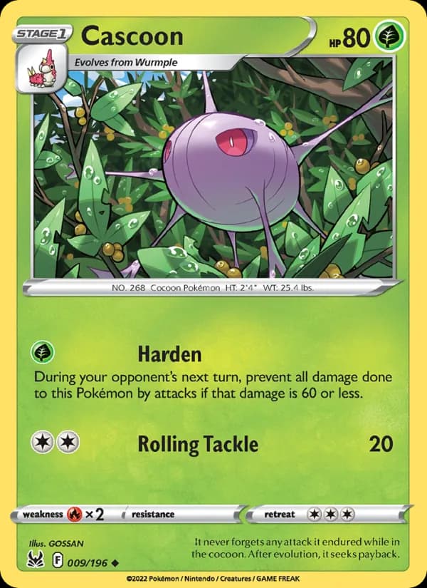 Cascoon 009/196, Lost Origin