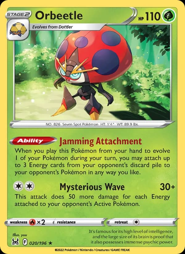 Orbeetle 020/196, Lost Origin