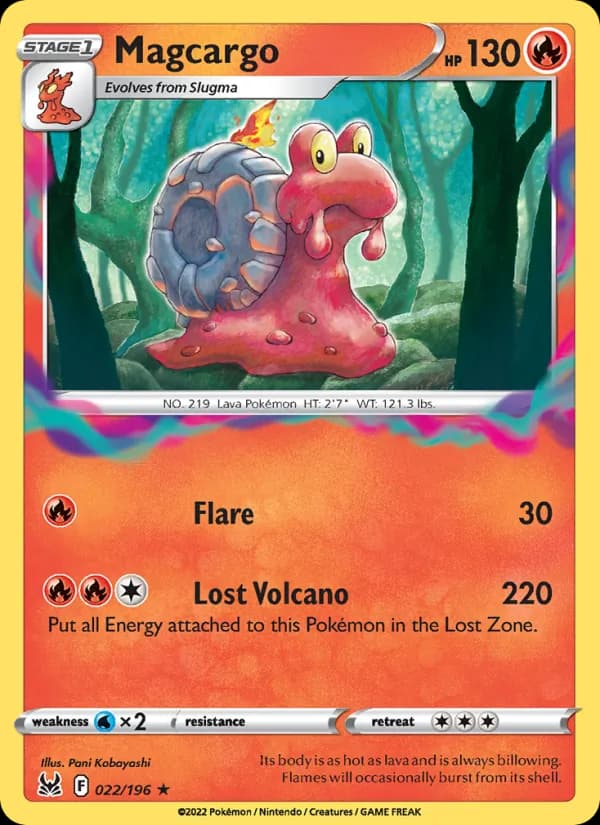 Magcargo 022/196, Lost Origin