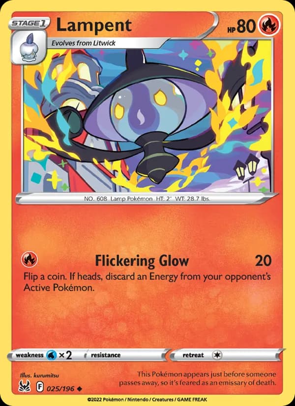 Lampent 025/196, Lost Origin