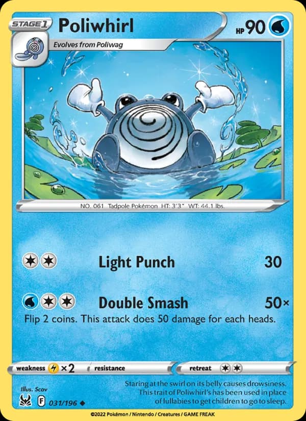 Poliwhirl 031/196, Lost Origin