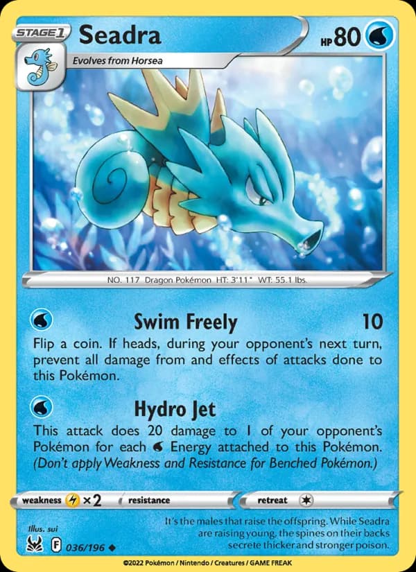 Seadra 036/196, Lost Origin