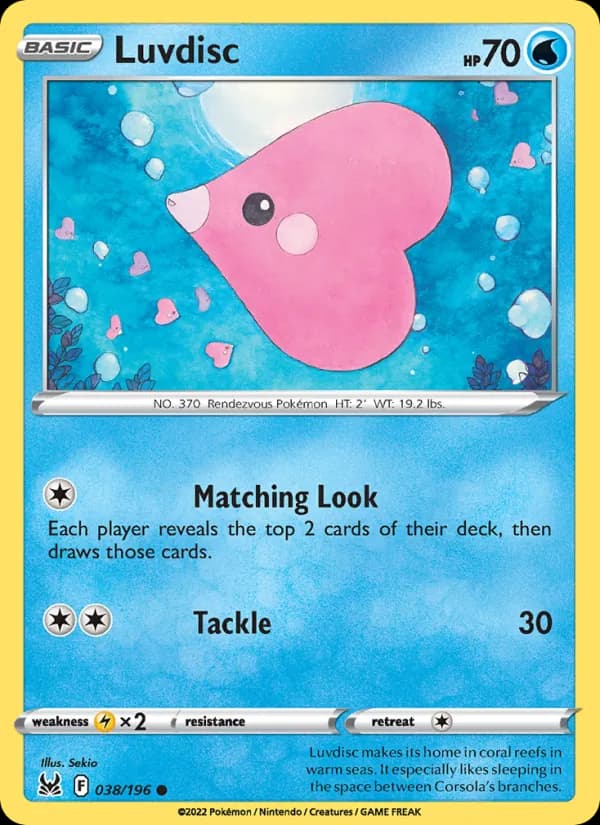 Luvdisc 038/196, Lost Origin