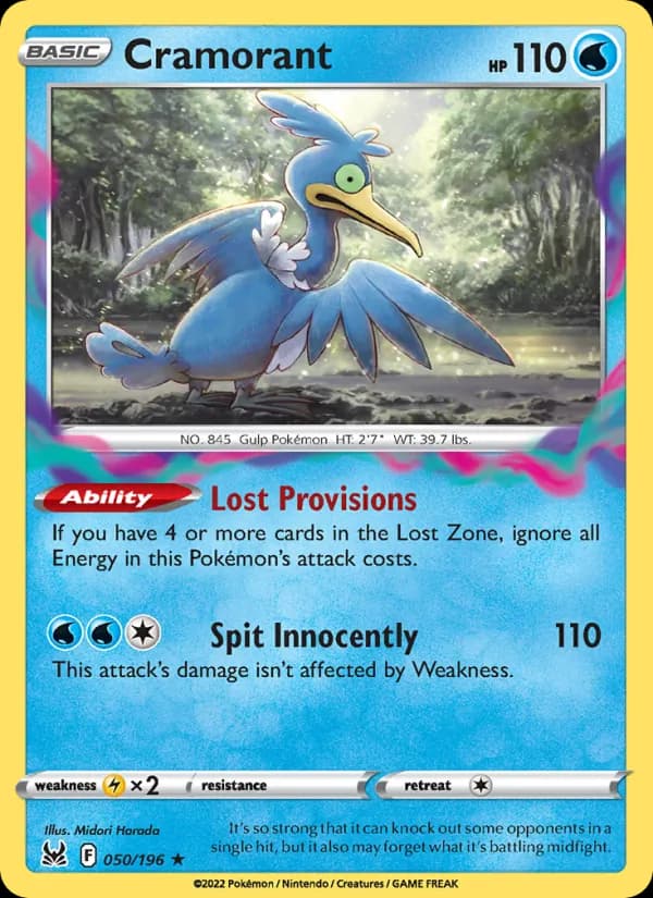 Cramorant 050/196, Lost Origin