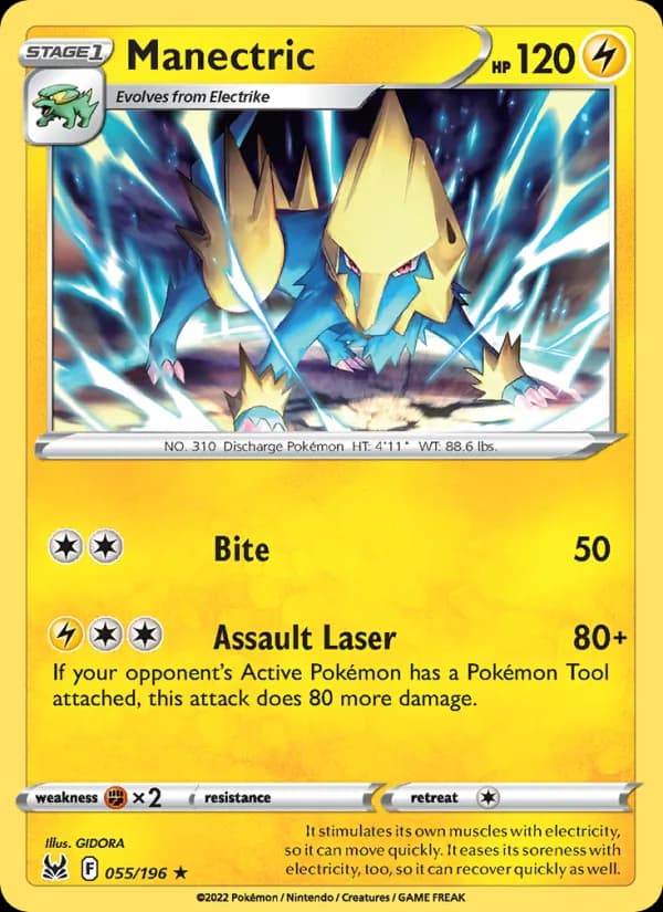 Manectric 055/196, Lost Origin