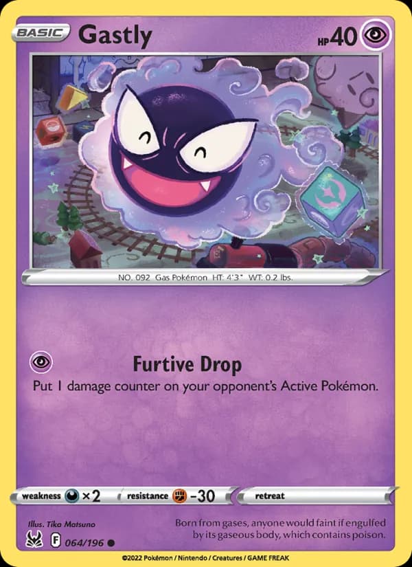 Gastly 064/196, Lost Origin