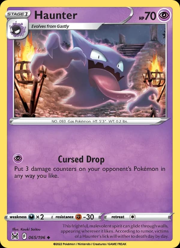 Haunter 065/196, Lost Origin