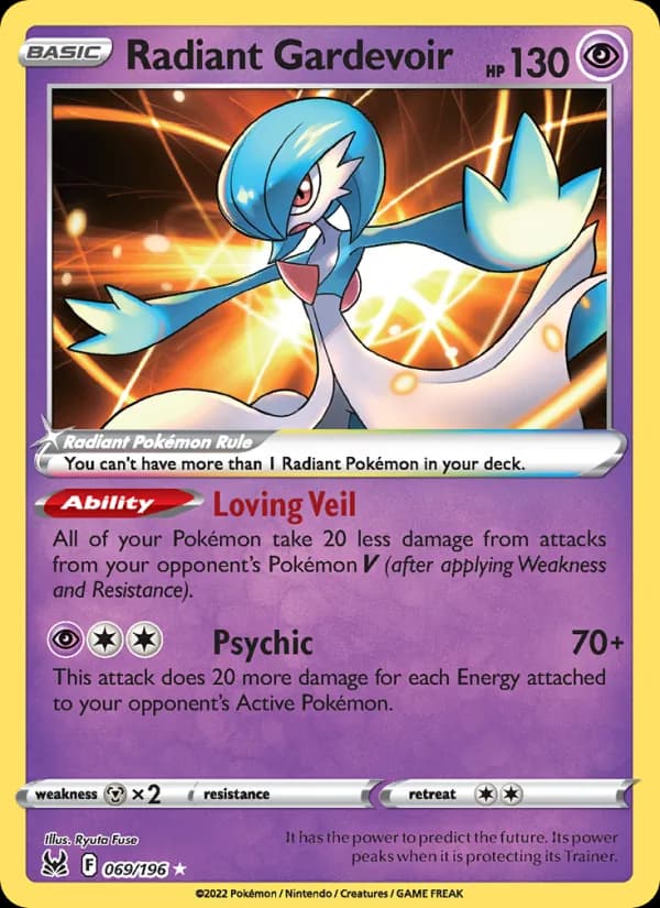 Radiant Gardevoir 069/196, Lost Origin