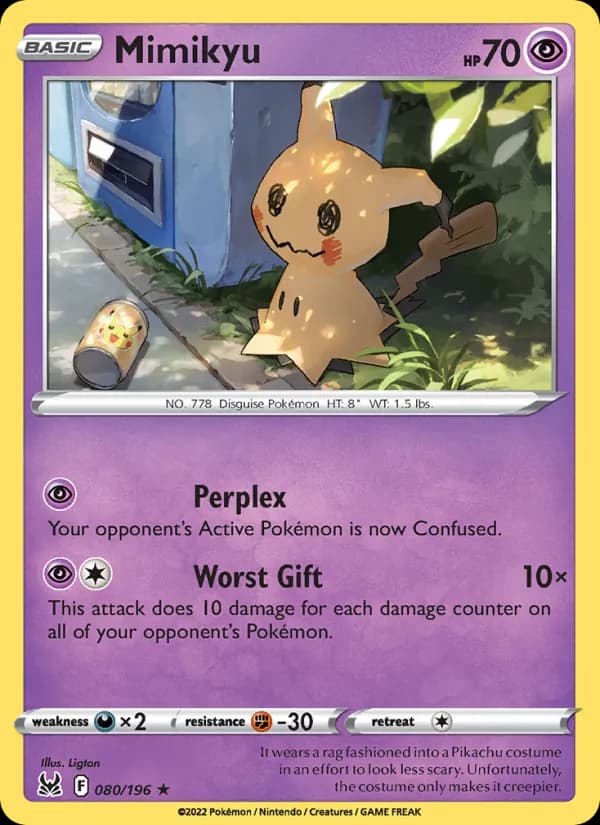 Mimikyu 080/196, Lost Origin