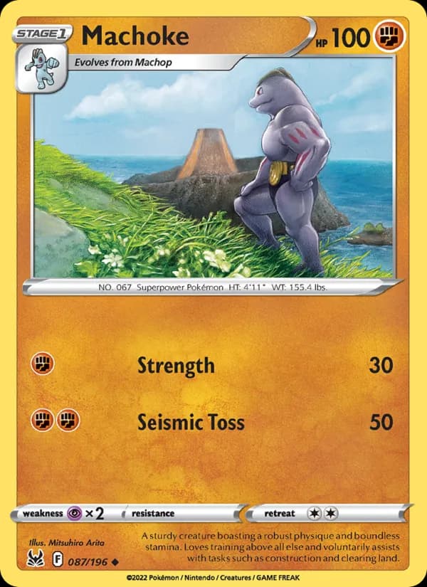 Machoke 087/196, Lost Origin