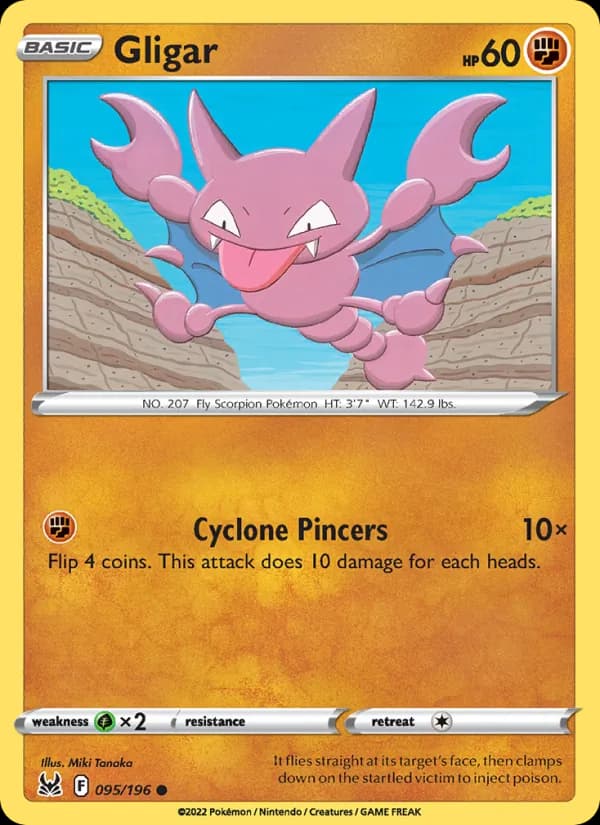 Gligar 095/196, Lost Origin