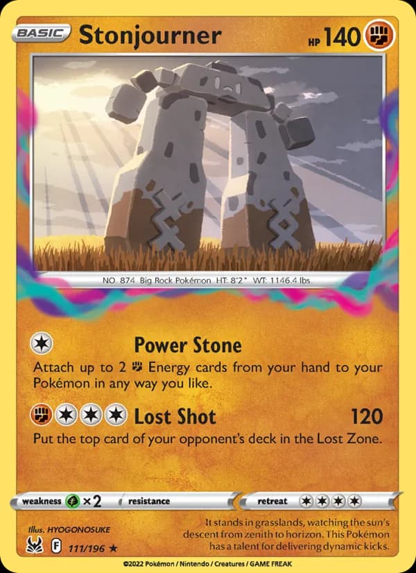 Stonjourner 111/196, Lost Origin