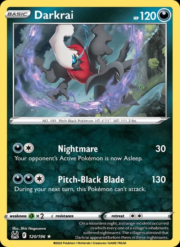 Darkrai 120/196, Lost Origin