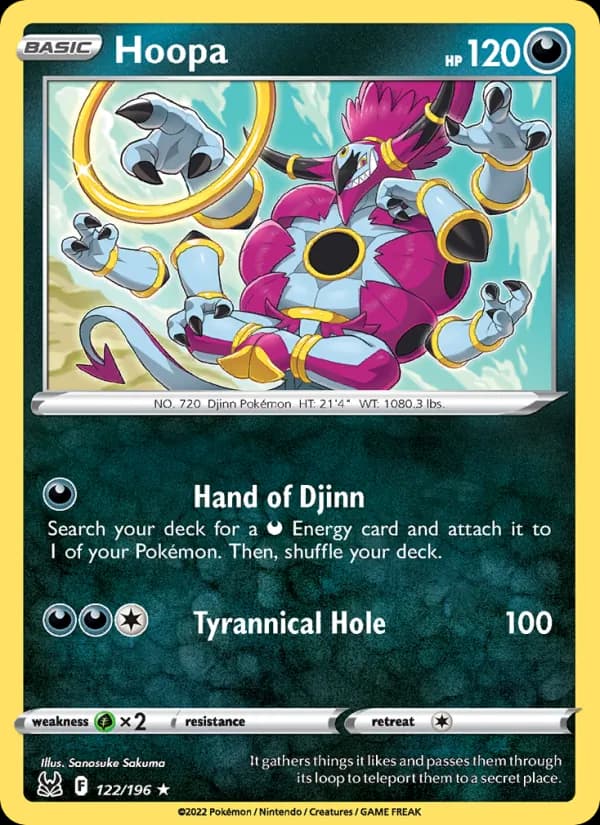 Hoopa 122/196, Lost Origin